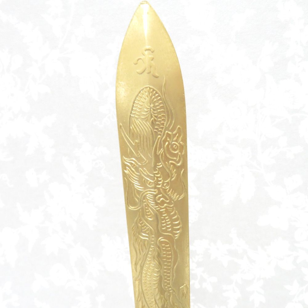 骨董・民芸品 密教法具 三鈷剣 不動明王 仏具 高さ約31センチ - メルカリ