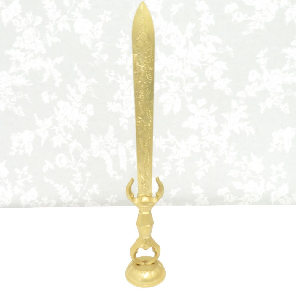 骨董・民芸品 密教法具 三鈷剣 不動明王 仏具 高さ約31センチ - メルカリ