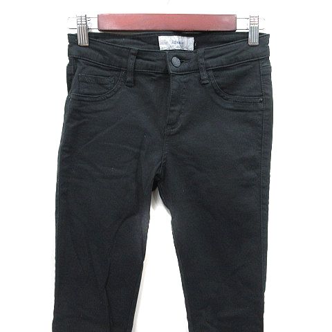 ルシェルブルー LE CIEL BLEU スキニーパンツ 36 S 黒 ブラック /YI