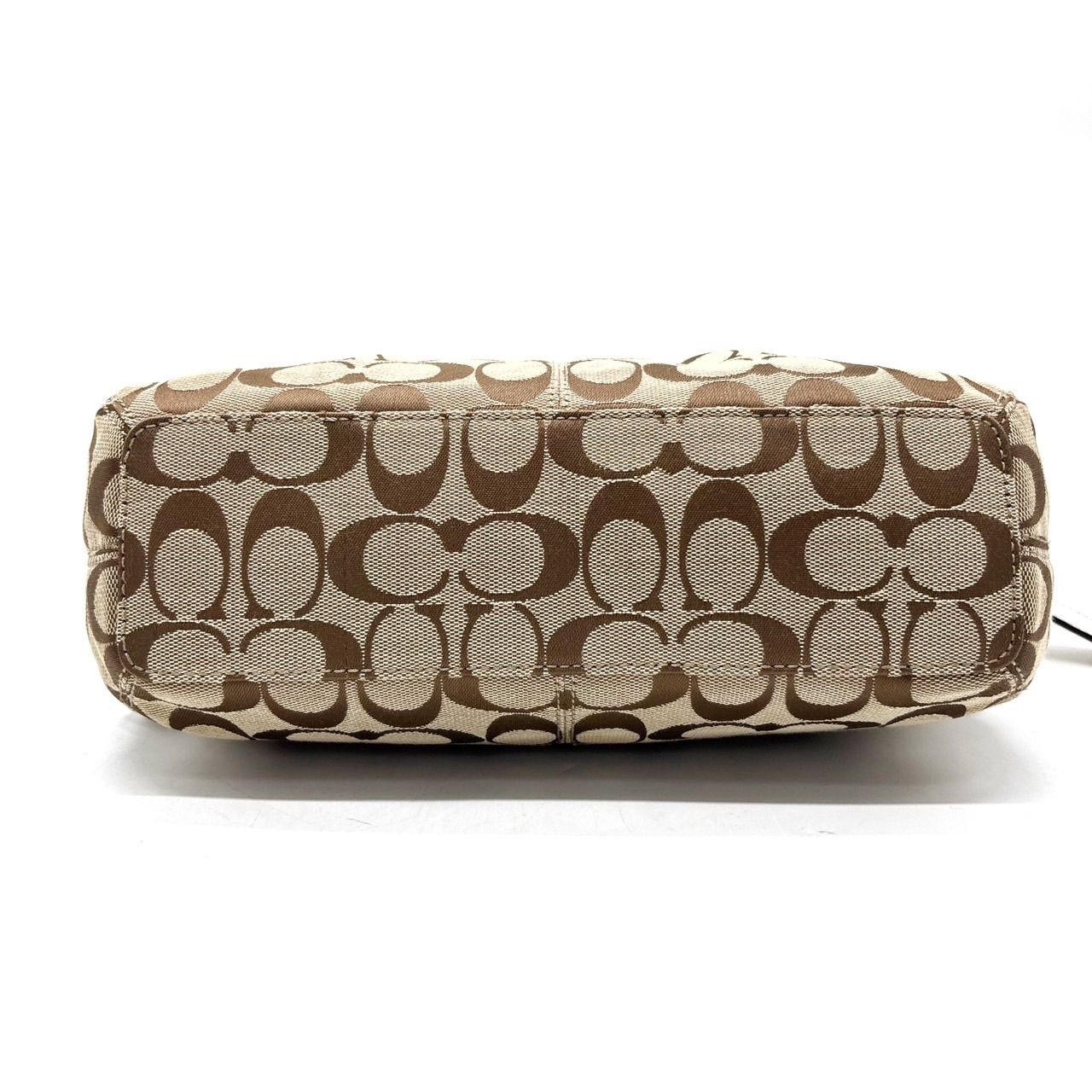 バッグ COACH accessory porch y2k archives beige レディース 【良品】 coach y2k signature canvas handbag accessory