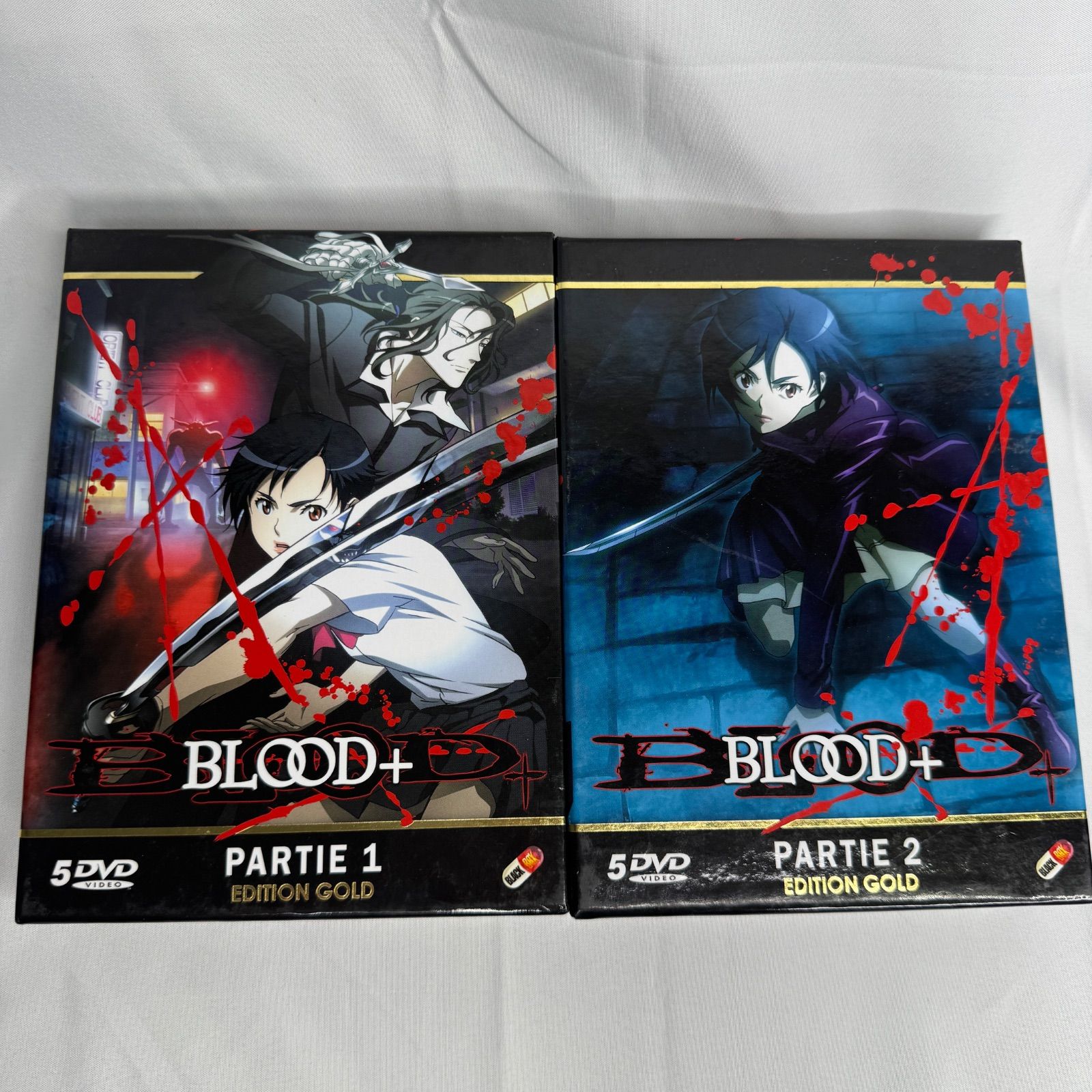 仏語版】BLOOD+ ブラッドプラス DVD-BOX 全50話 Part1&2 セット BLACK