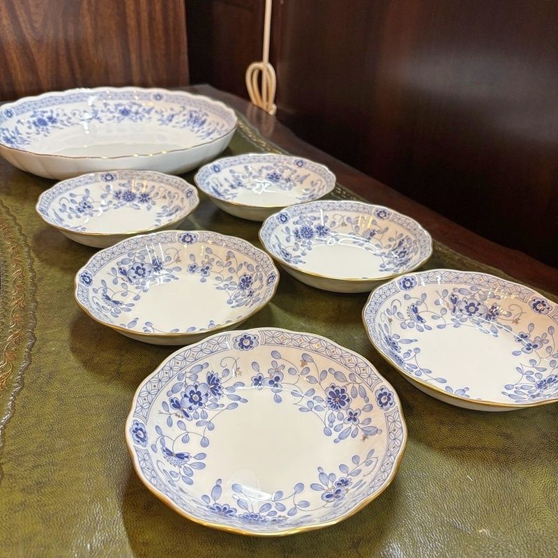 NARUMI ミラノシリーズ 大小6枚セット 大皿 30cm 1枚＆フルーツボウル