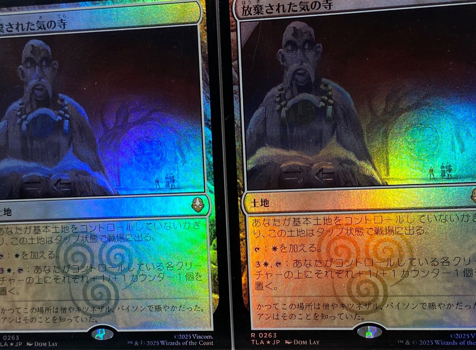 MTG 放棄された気の寺 TLA 日本語 FOIL 2枚セット - メルカリ