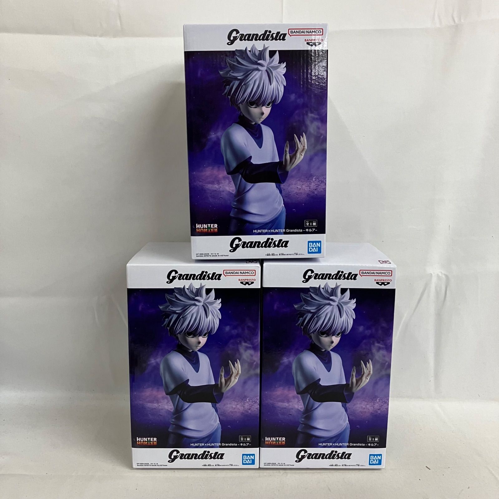 未開封 ハンターハンター Grandista キルア フィギュア 3個セット