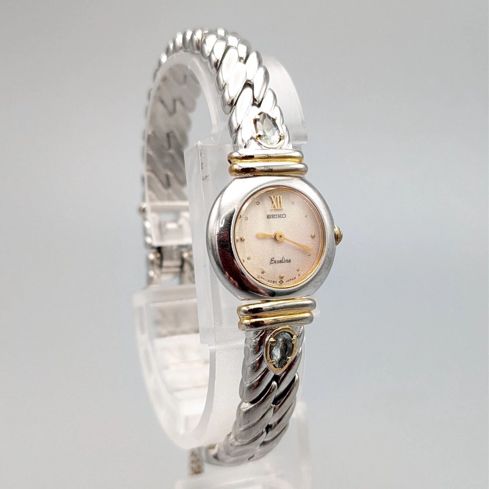ビンテージ 1988 SEIKO セイコー Exceline エクセリーヌ ジュエリー