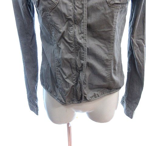 ロイスクレヨン Lois CRAYON ノーカラージャケット M グレー /AU