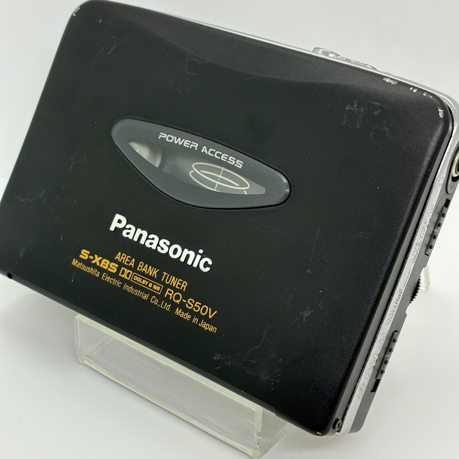 ジャンク品】Panasonicパナソニック カセットプレーヤー RQ-S50V