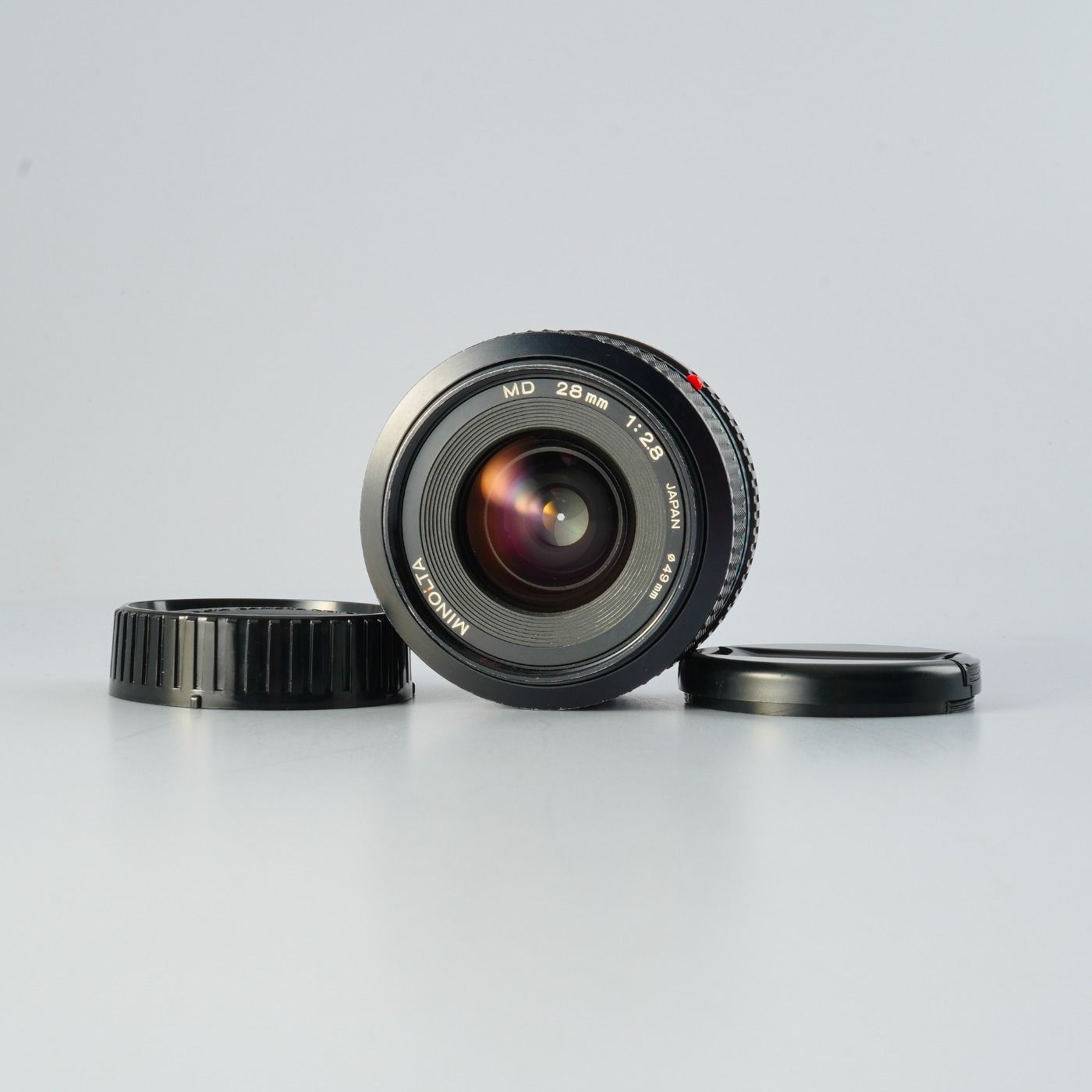 MINOLTA ミノルタ New MD 28mm F/2.8 単焦点レンズ - メルカリ