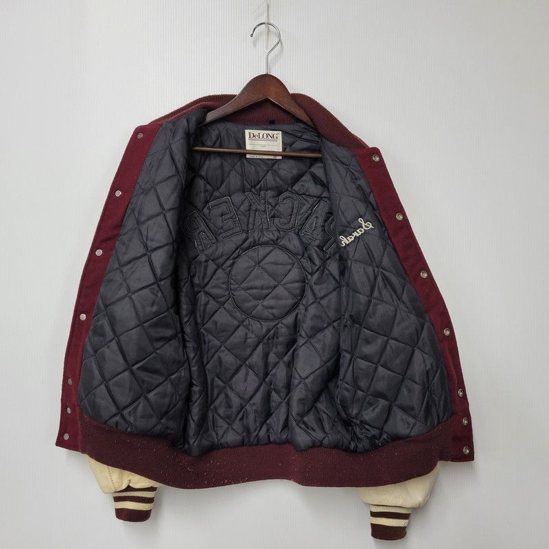 現状渡し品】 DELONG デロング PACKER VARSITY JACKET バーシティ