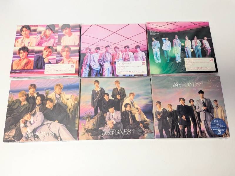 SixTONES シングルCD 16点セット まとめ売り - メルカリ