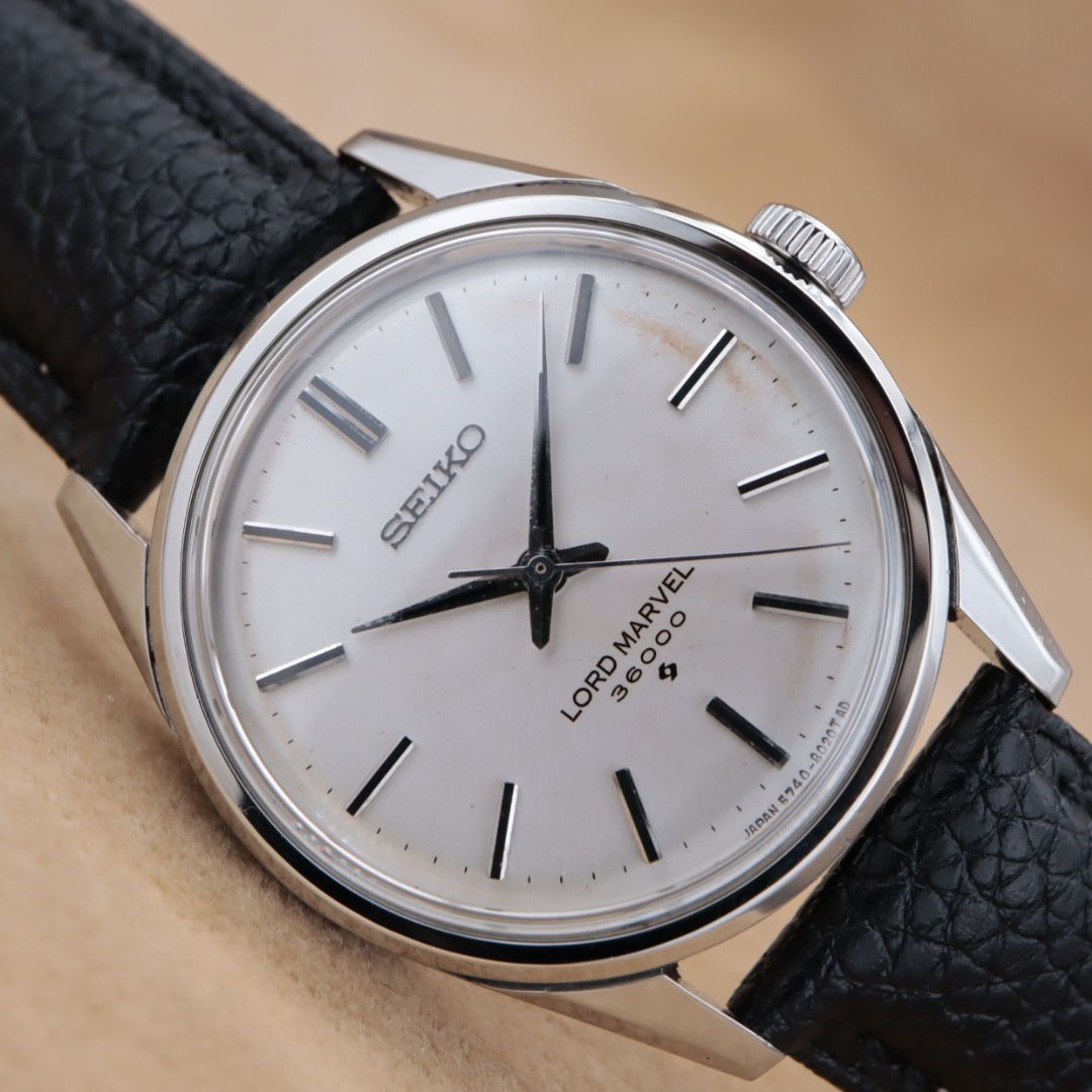 CH112 【OH済/仕上済】SEIKO LORD MARVEL 36000 5740-8000 セイコー