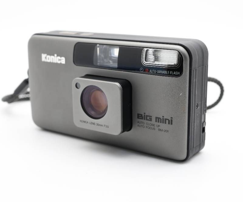 Konica BIG mini BM-201コンパクトカメラ　美品 □完動品 美品 KONICA BiG mini BM-201 コンパクトフィルムカメラ