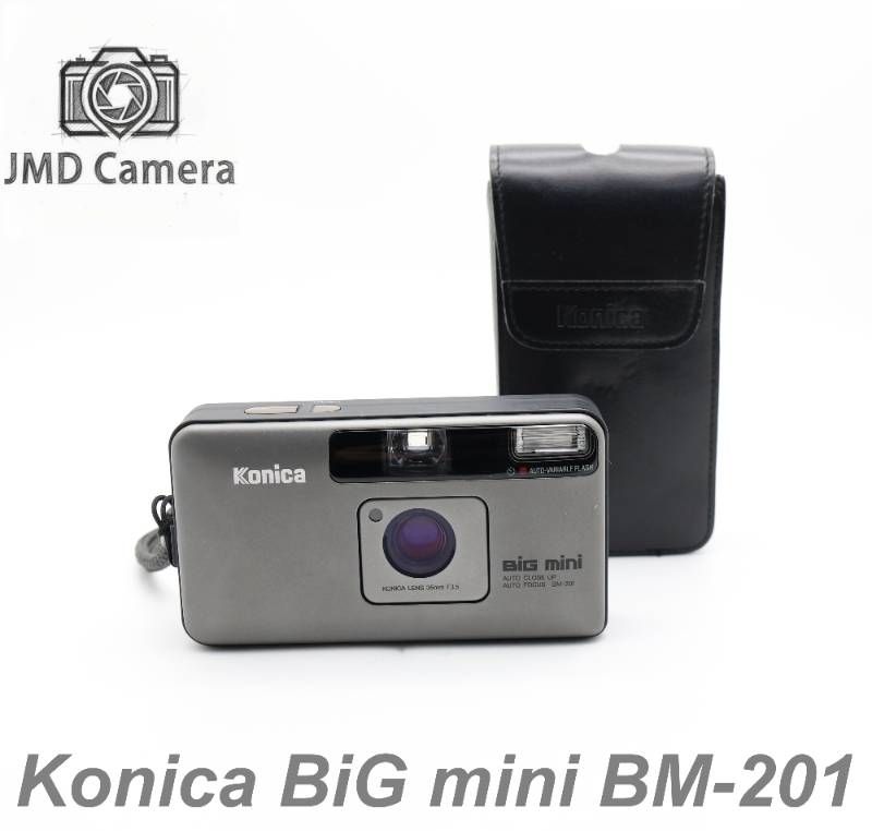 □完動品 美品 KONICA BiG mini BM-201 コンパクトフィルムカメラ