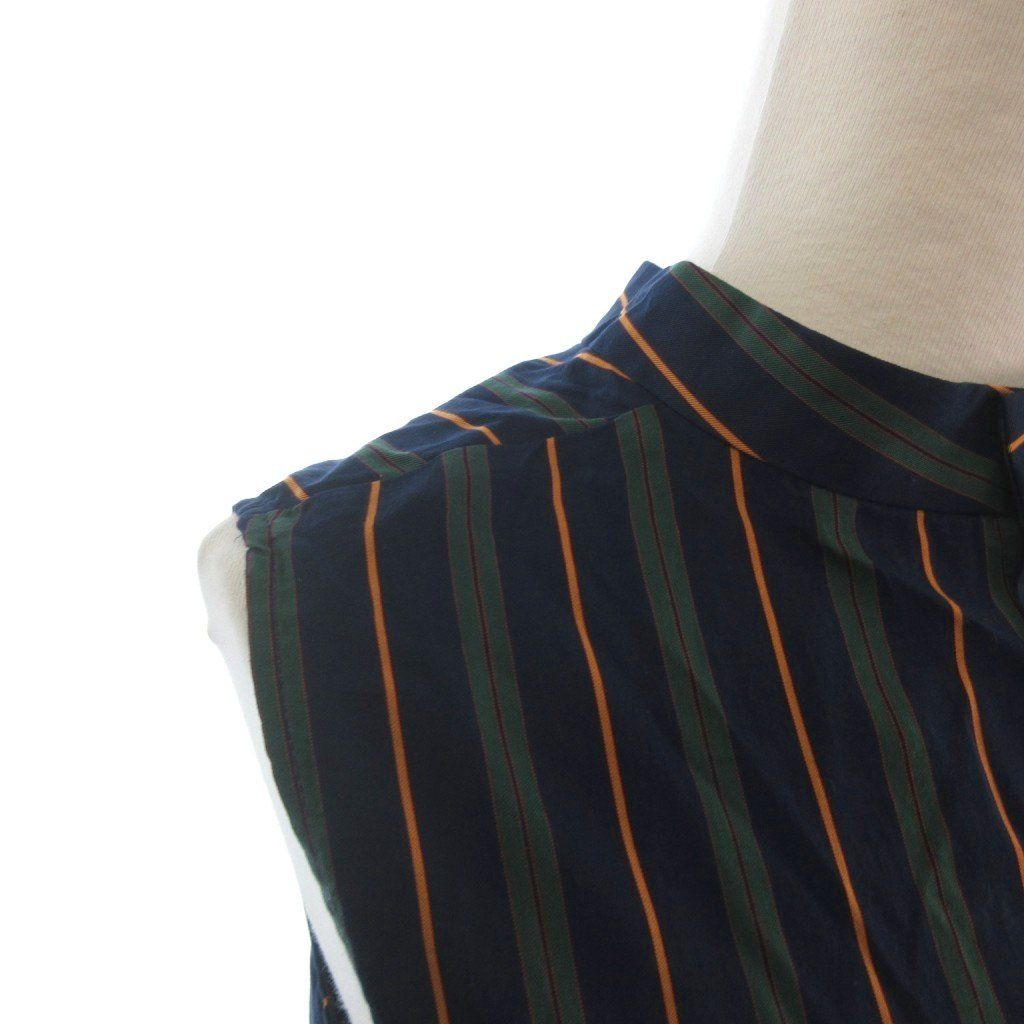 GALLARDAGALANTE ストライプ 半袖シャツ ガリャルダガランテ GALLARDAGALANTE タグ付き ブラウス シャツ