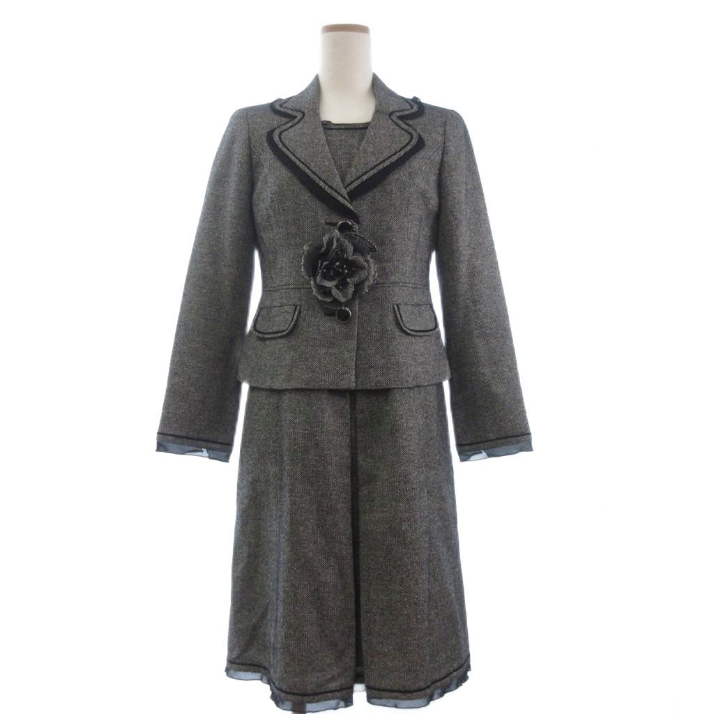 クレージュ courreges セットアップ ジャケット ワンピース ロング丈