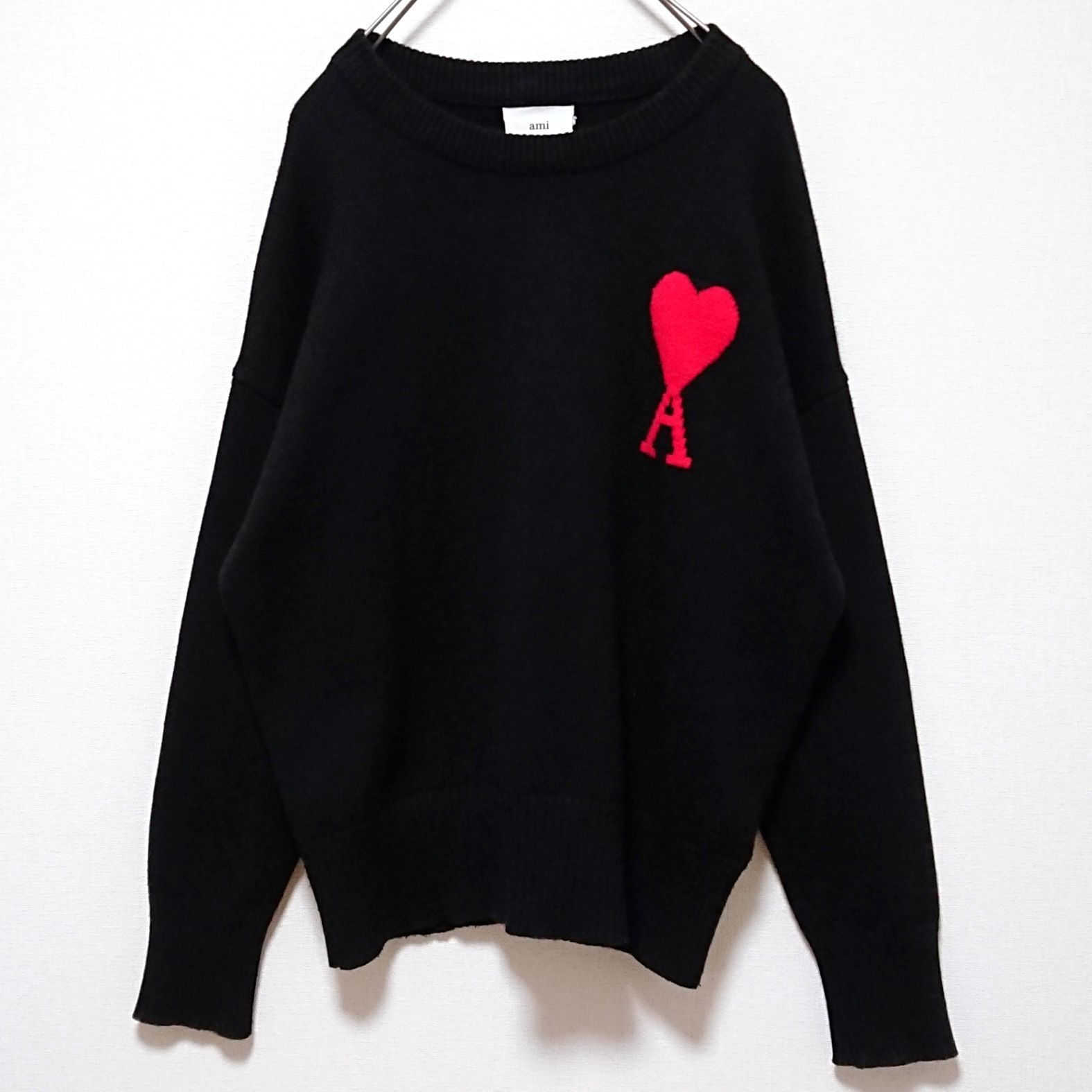 即完売 定番モデル アミ アレクサンドルマテュッシ ビック ハート ロゴ