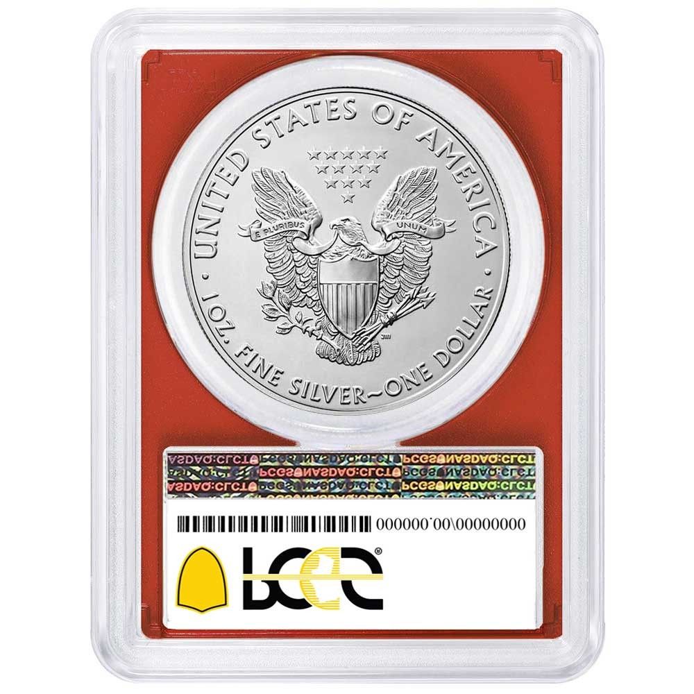 2021年 1ドル タイプ1 アメリカン シルバー イーグル PCGS MS70 FS