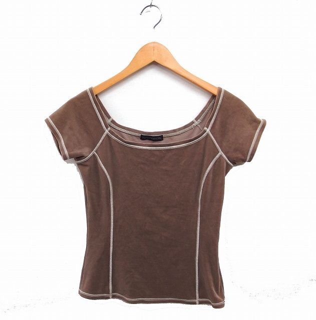 フォクシーニューヨーク FOXEY NEW YORK ベロア カットソー Tシャツ