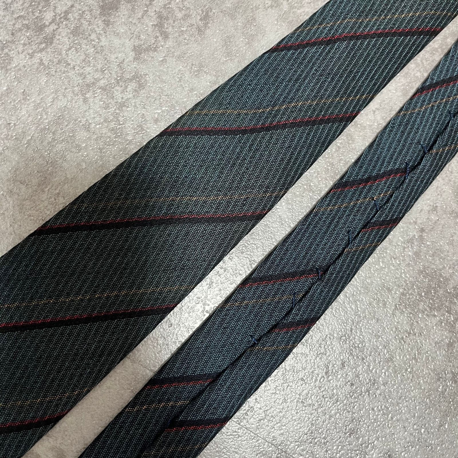 Christian Dior】レジメンタルストライプネクタイ ビジネス向け バイ