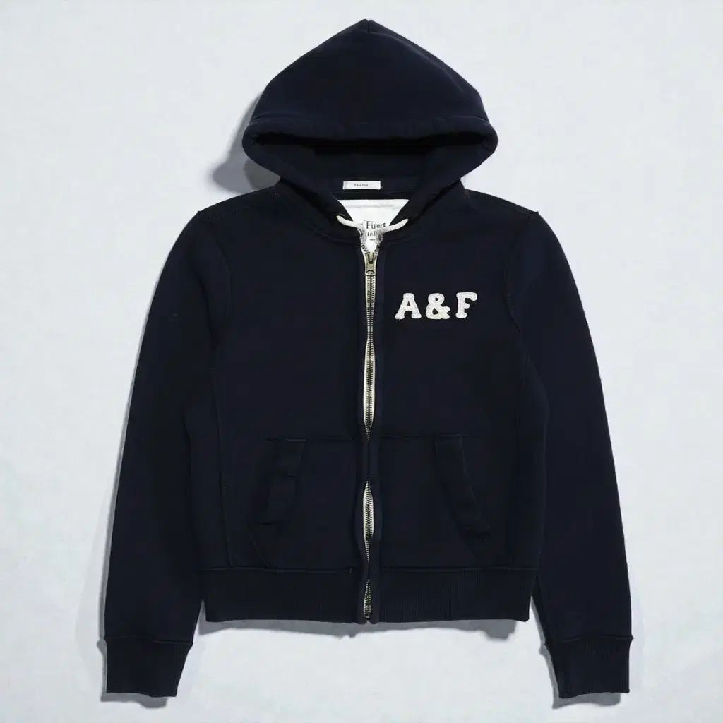 S)アバクロンビー Y2K フードジップアップ ジャケット ウォッシュド