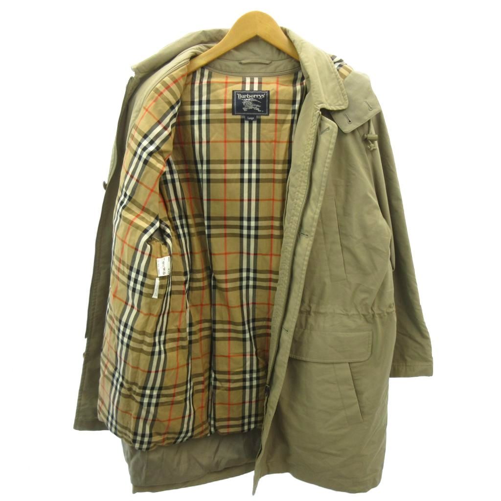 バーバリーズ Burberrys ヴィンテージ ダウンライナー付き フーデッド