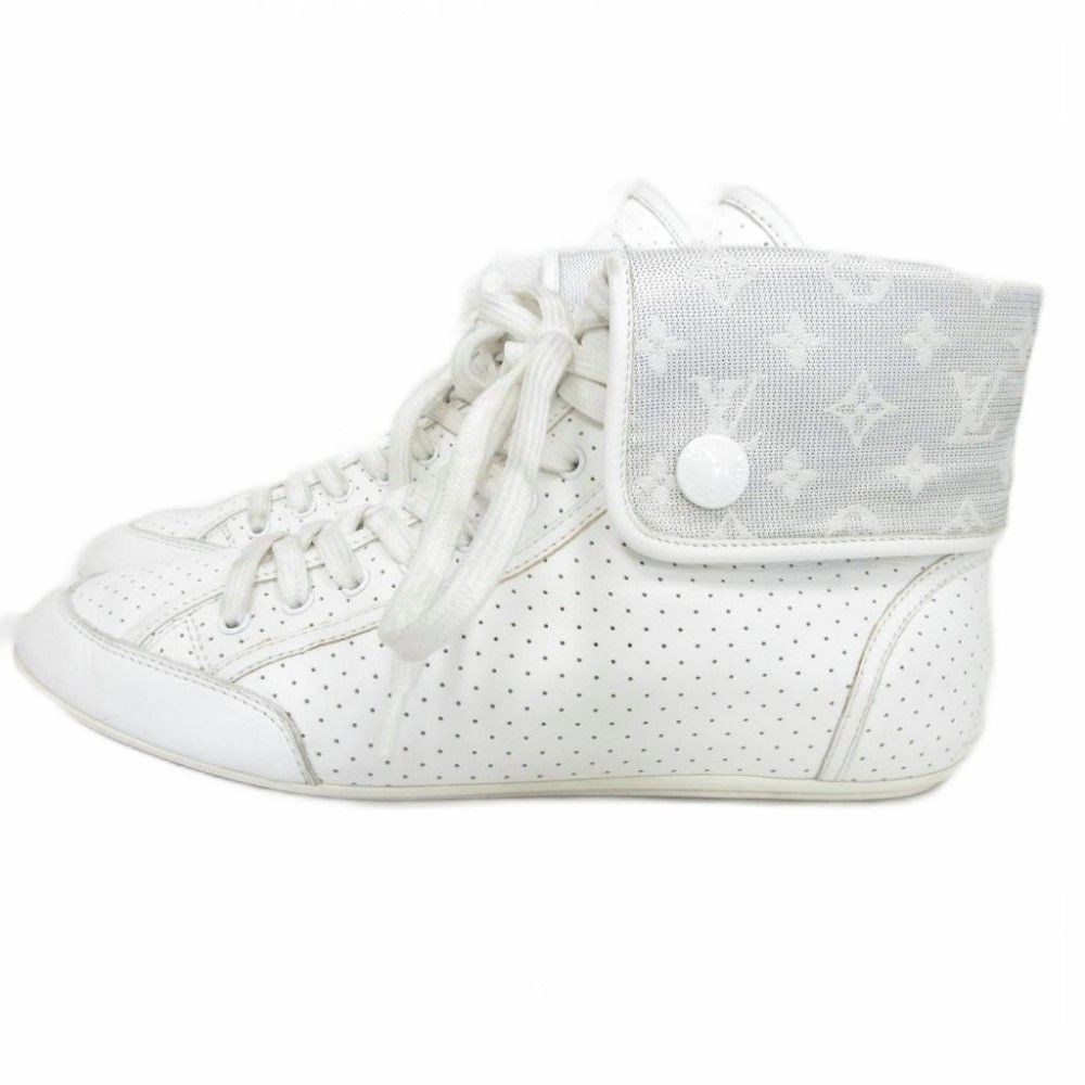 ルイヴィトン LOUIS VUITTON モノグラム パンチングレザー スニーカー