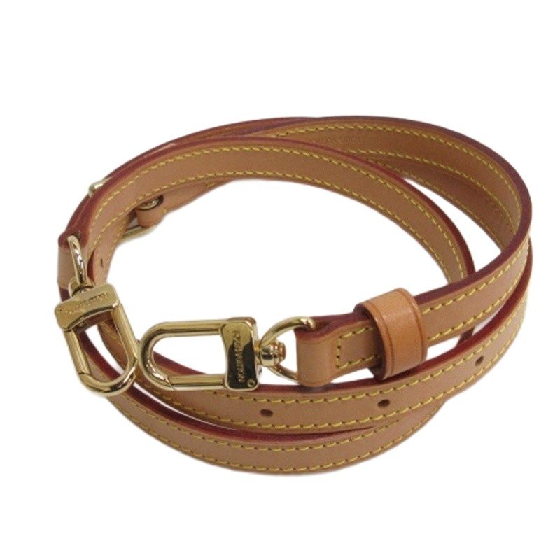 ルイヴィトン LOUIS VUITTON ショルダーストラップ ヌメ革 ベージュ