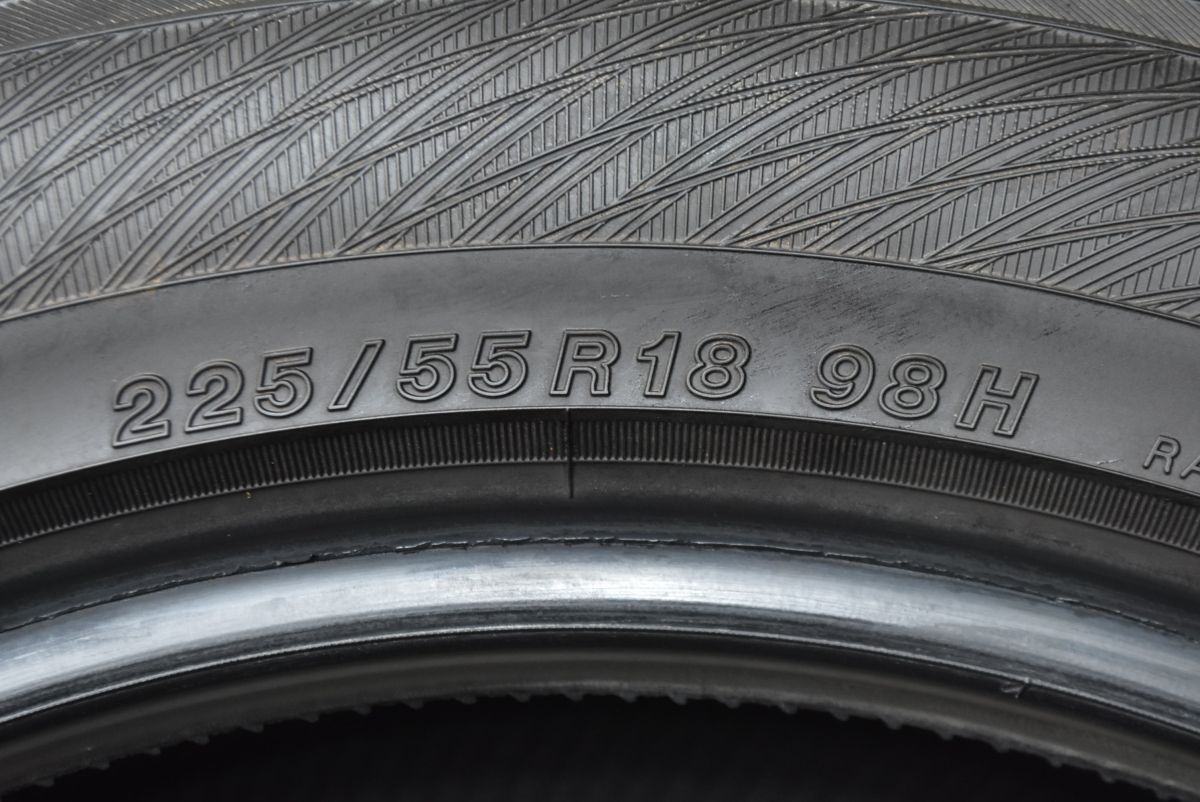 バリ溝】ヨコハマ アドバン dB V552 225/55R18 4本セット デリカD5 