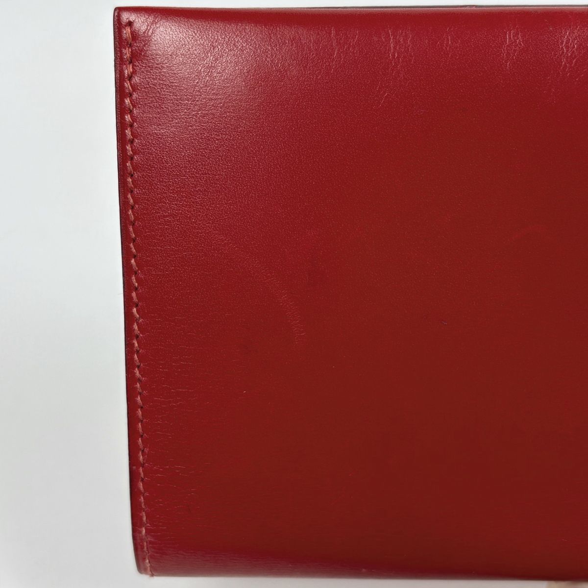 エルメス HERMES ベアン Hロゴ 二つ折り 長財布 ボックスカーフ 