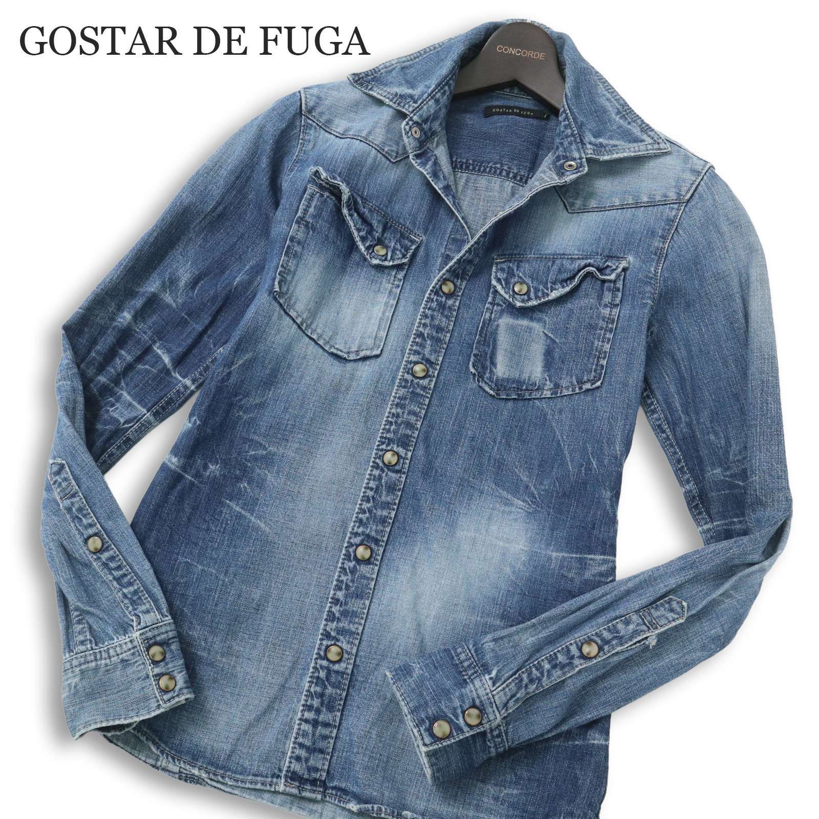 GOSTAR DE FUGA ゴスタール ジ フーガ 通年 クラッシュ加工 