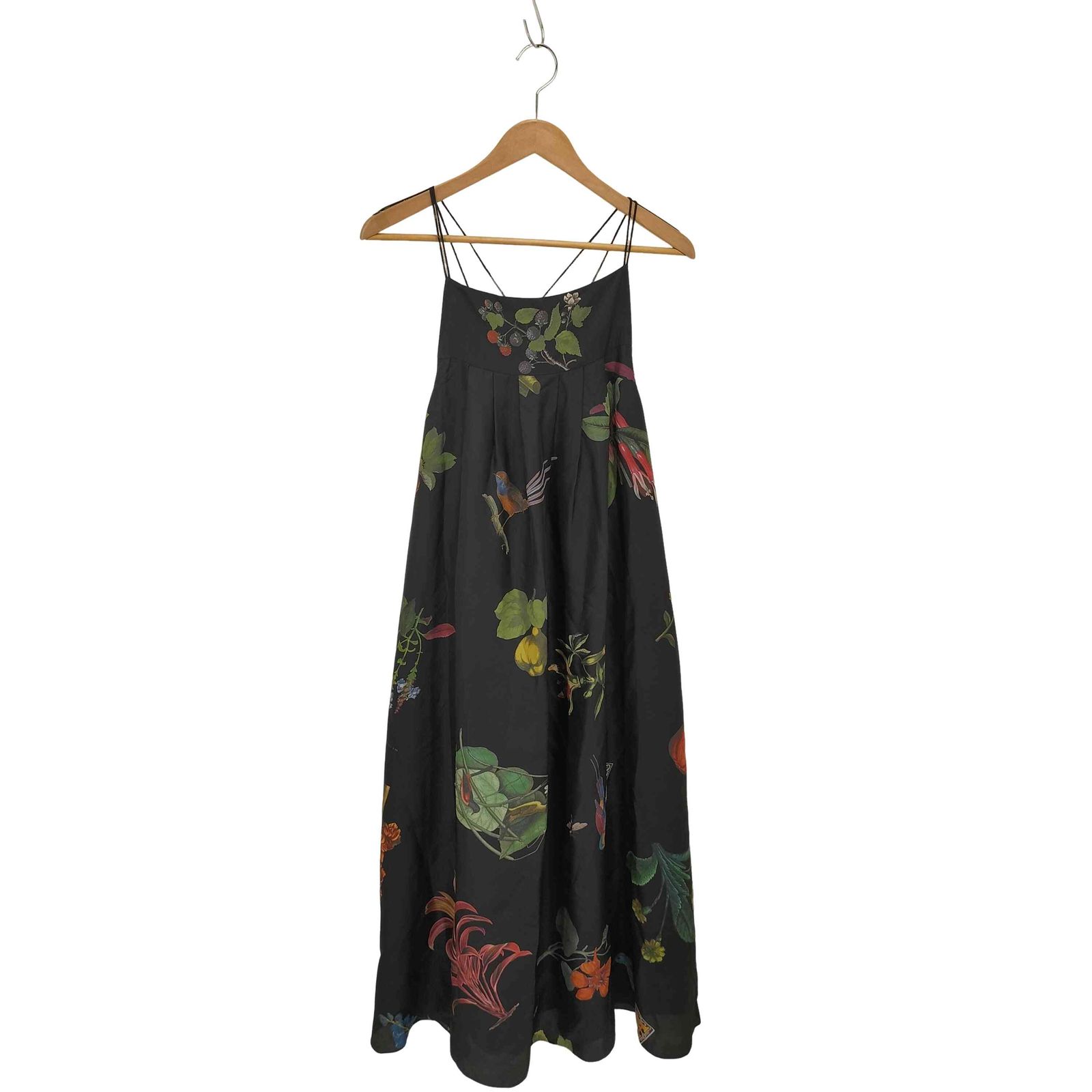 キャバン CABaN 24SS BIRD SINGING シルク ロングワンピース キャバン CABaN 24SS BIRD SINGING シルク ロングワンピース