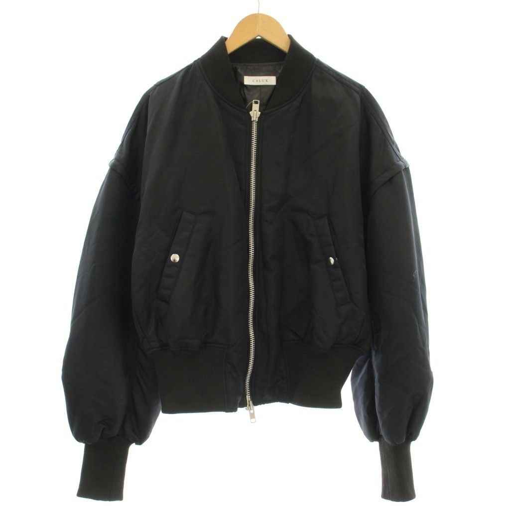 キャラクス CALUX SHORT BOMBER JACKET ボンバージャケット ショート丈
