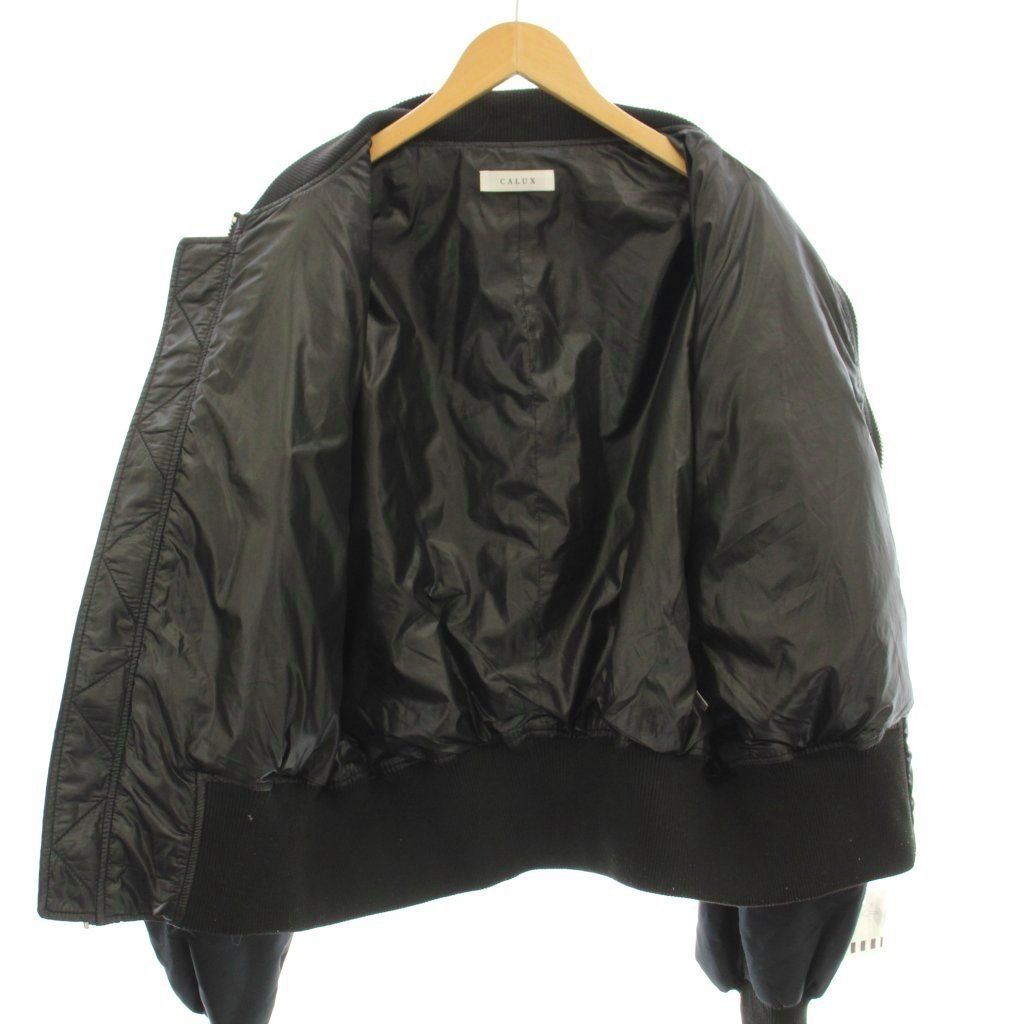 キャラクス CALUX SHORT BOMBER JACKET ボンバージャケット ショート丈