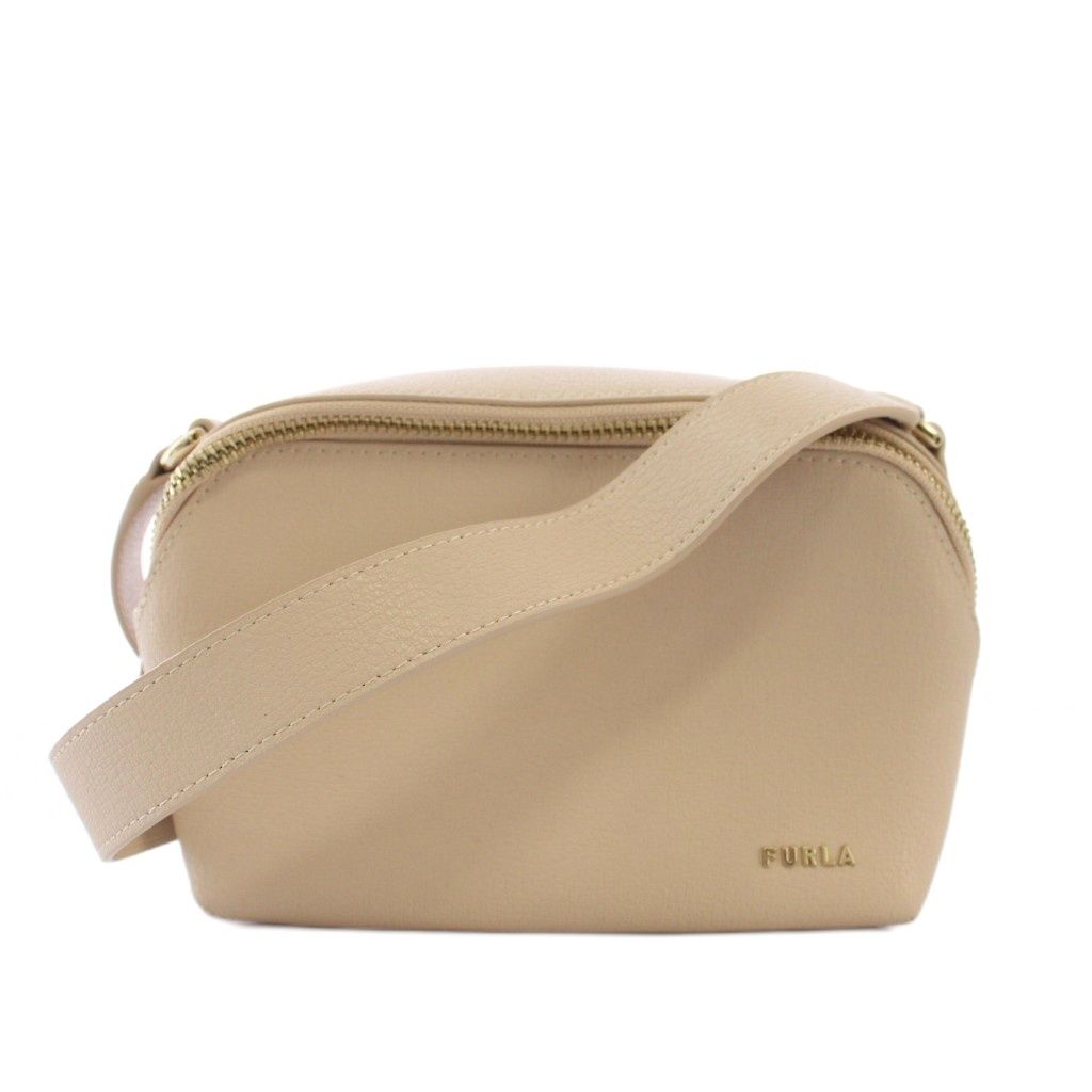 フルラ FURLA Amica アミカ ショルダーバッグ レザー ライトベージュ