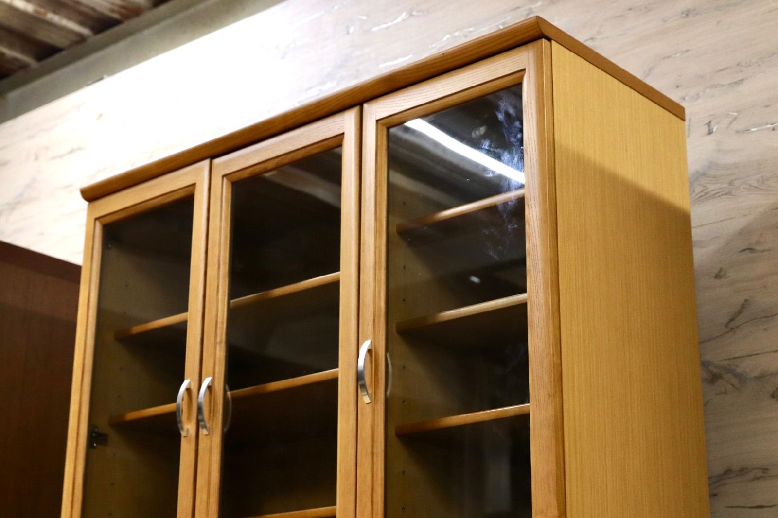 GMIK198○karimoku / カリモク 食器棚 キャビネット 水屋棚 カップ