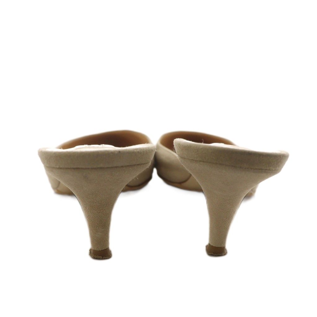 バルダン baldan ミュール ヒール ポインテッドトゥ スエード 38