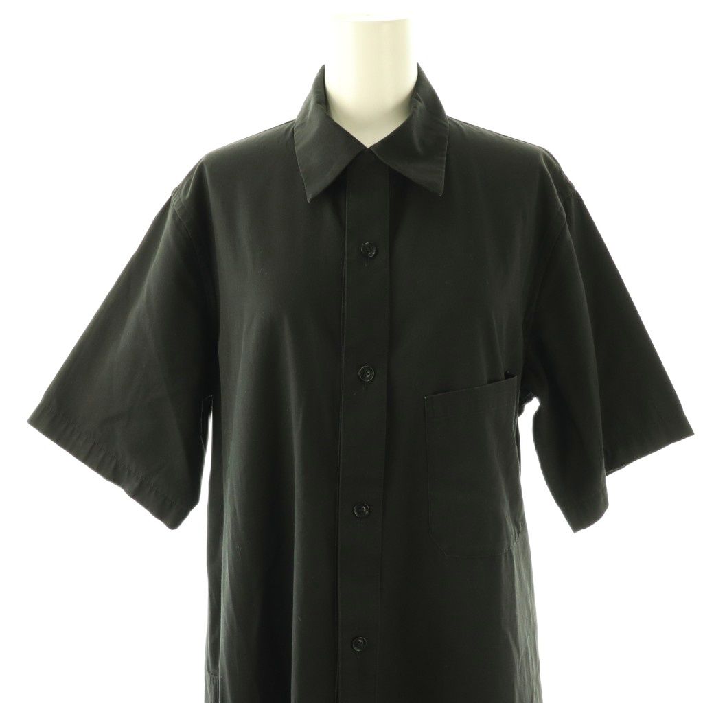 ワイズ Y's ヨウジヤマモト 21SS バックレースアップシャツワンピース