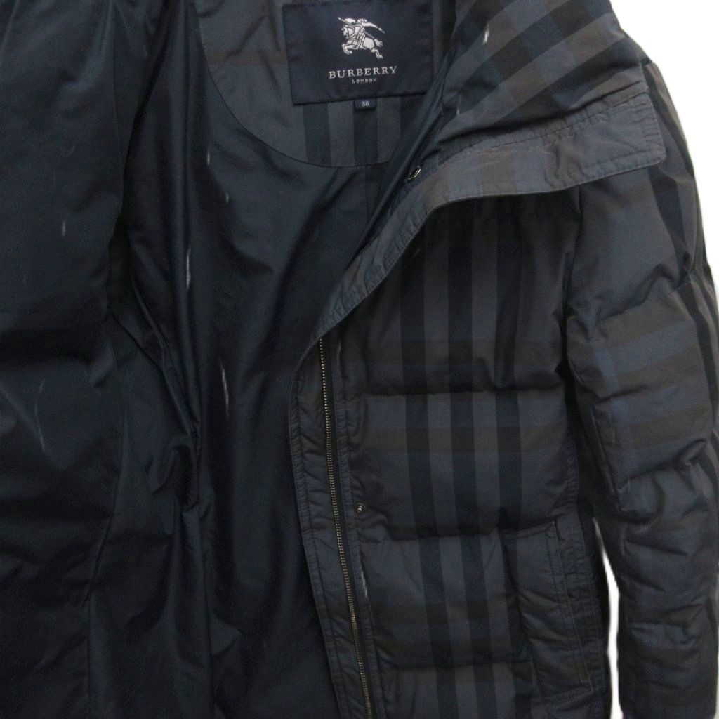 バーバリー ロンドン BURBERRY LONDON ノバチェック ダウンジャケット