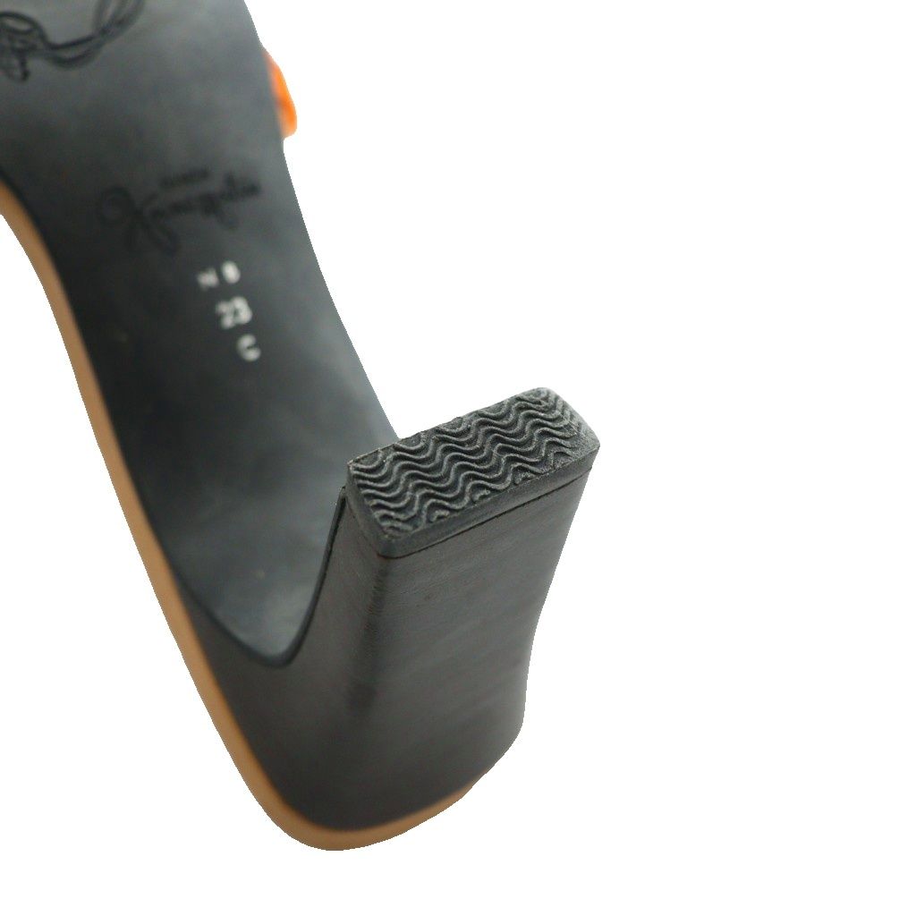 銀座かねまつ GINZA Kanematsu ミュールサンダル スクエアトゥ 23cm