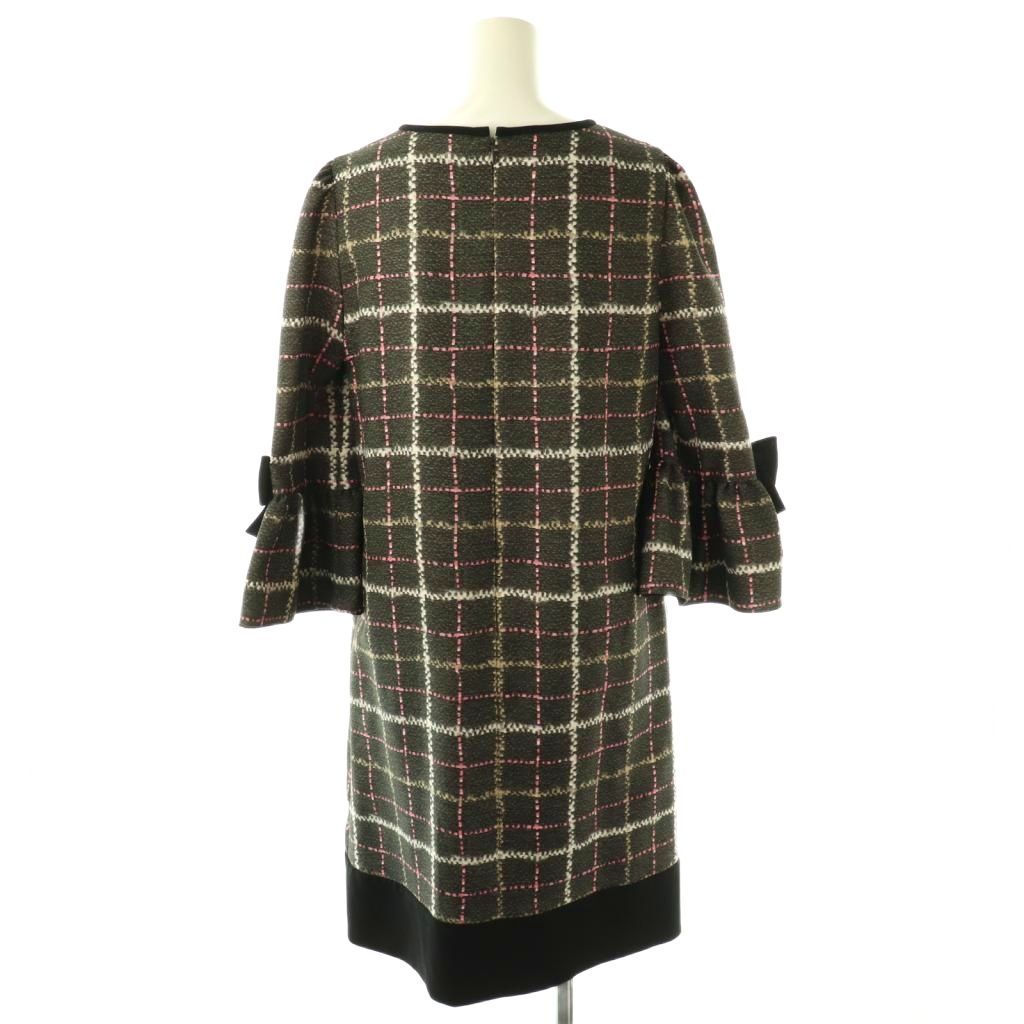 エムズグレイシー M'S GRACY カメリア ツイードライクプリント