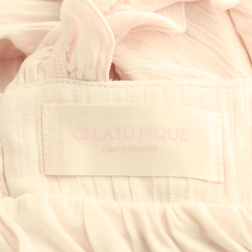 ジェラートピケ gelato pique 25SS SPRING フリルワンピース