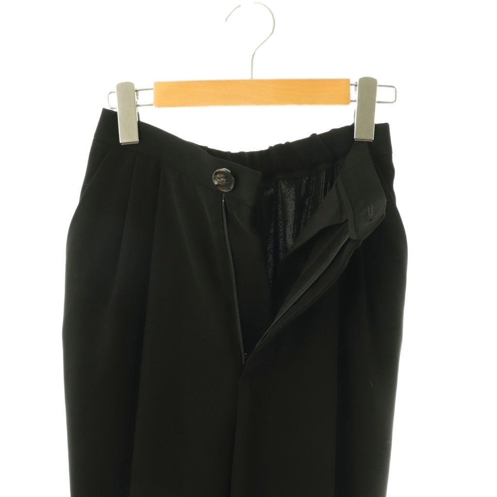 エンフォルド ENFOLD 23AW ELASTIC TACK TROUSERS パンツ テーパード