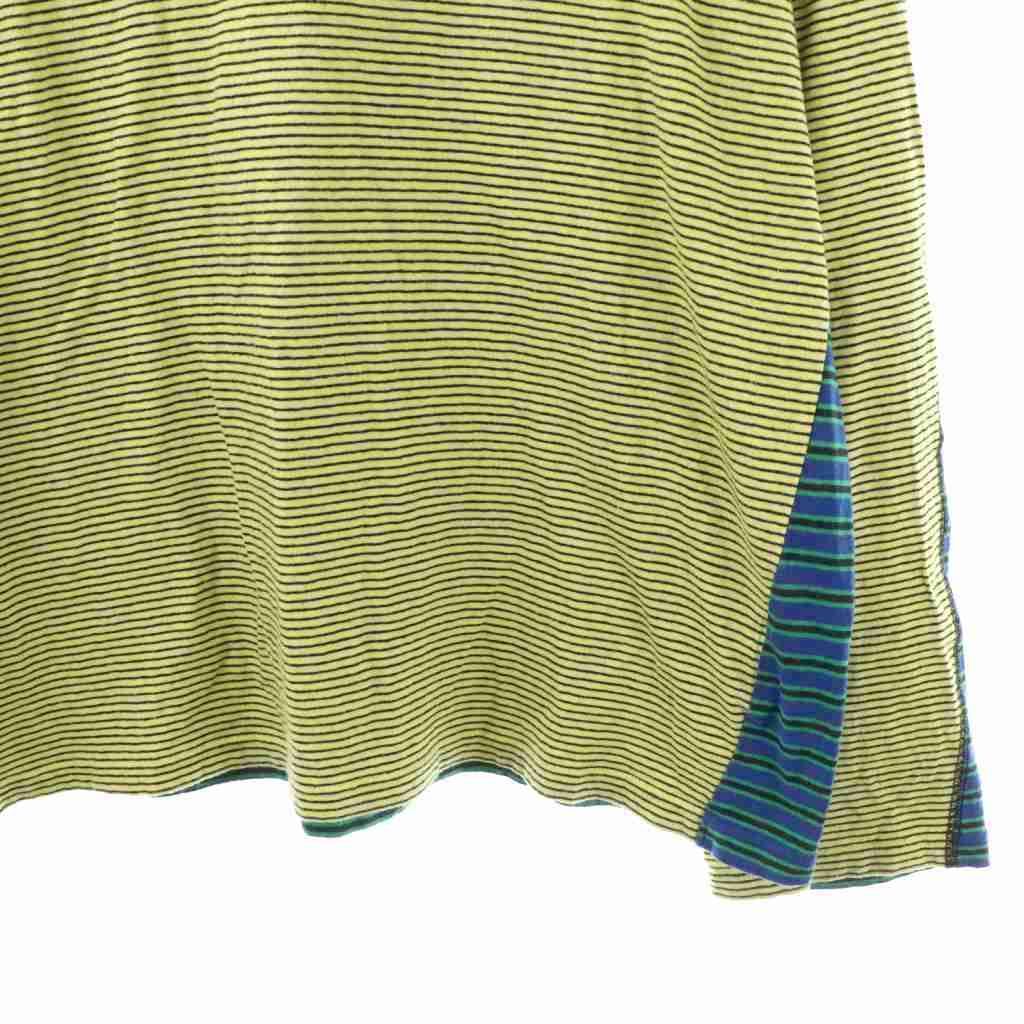 アンスクリア INSCRIRE 23SS Border Color Block Tee ロンT Tシャツ