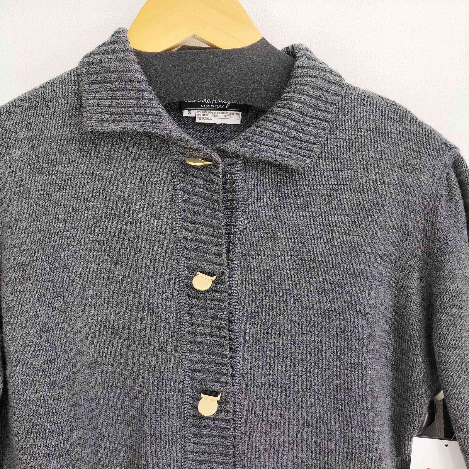 サルヴァトーレフェラガモ Salvatore Ferragamo イタリア製 ウール