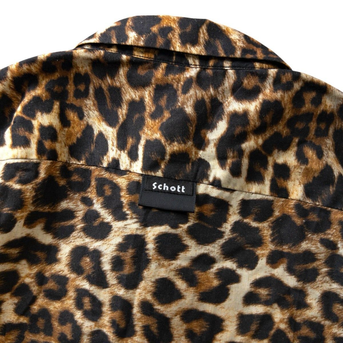 美品 Schott NYC ショット 軽量 コーチ シャツ ジャケット ブルゾン