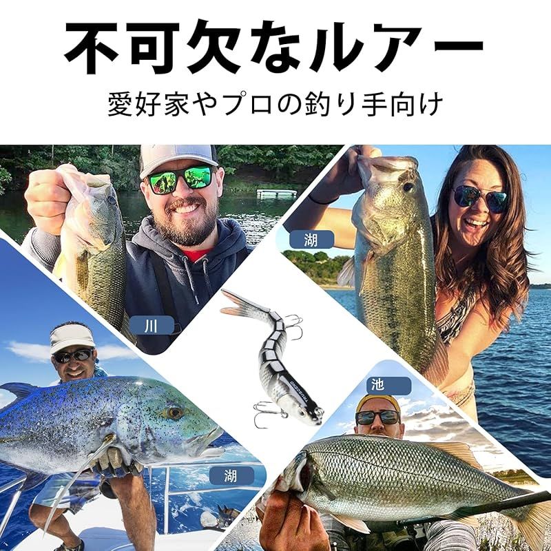 TRUSCEND【マルチジョイント】 ルアー 釣り ジョイントルアー 本物