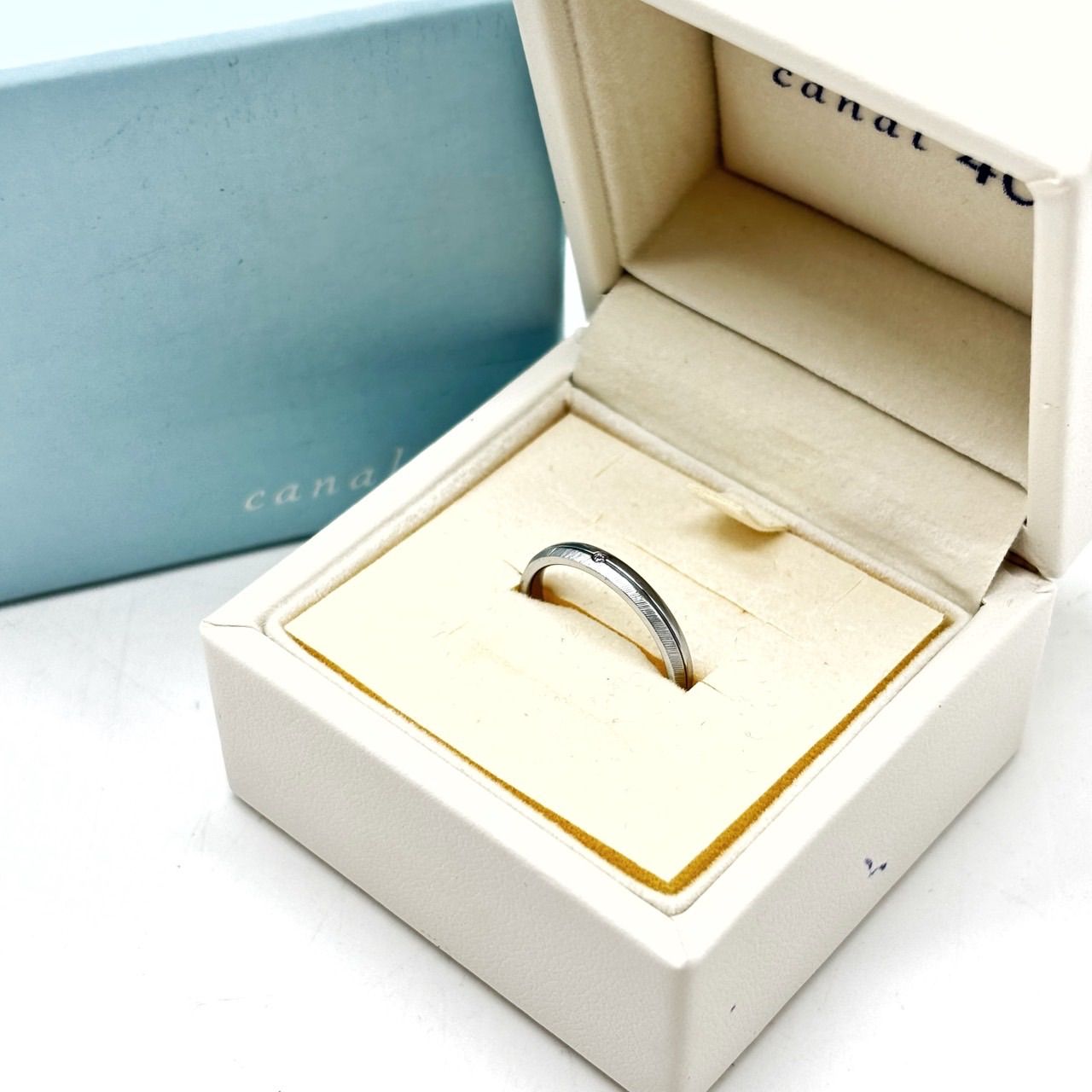 良品 canal 4 C カナルヨンドシー ring リング 指輪 シルバー レディース プレゼント 記念日 - メルカリ