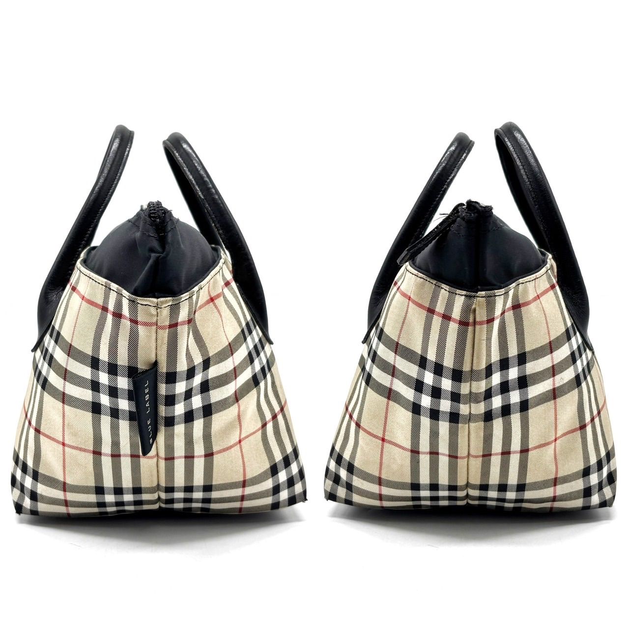 レディース 【良品】Burberry バーバリー ノバチェック ハンドバッグ 