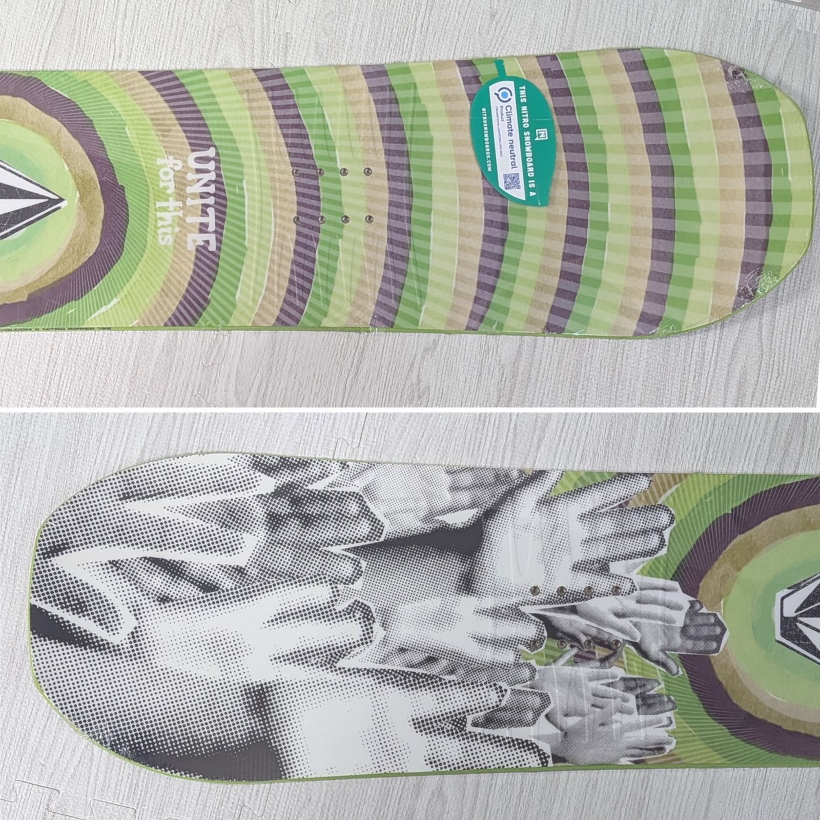 未使用品 VOLCOM ripqer Nitro 126cm 22-23モデル スノーボード