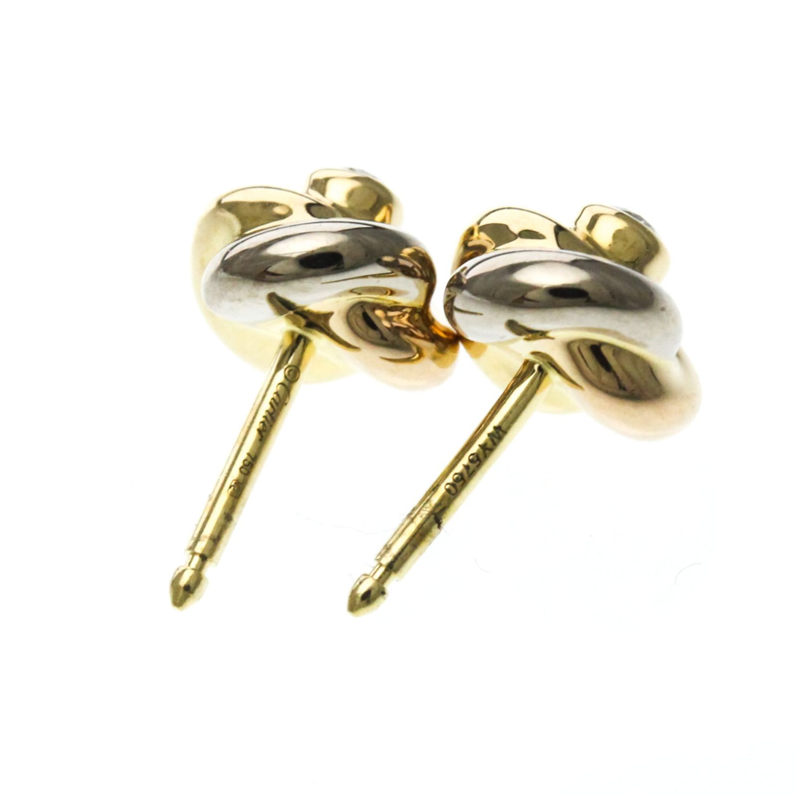 カルティエ(Cartier) ベビートリニティ 1P ダイヤモンド ピアス